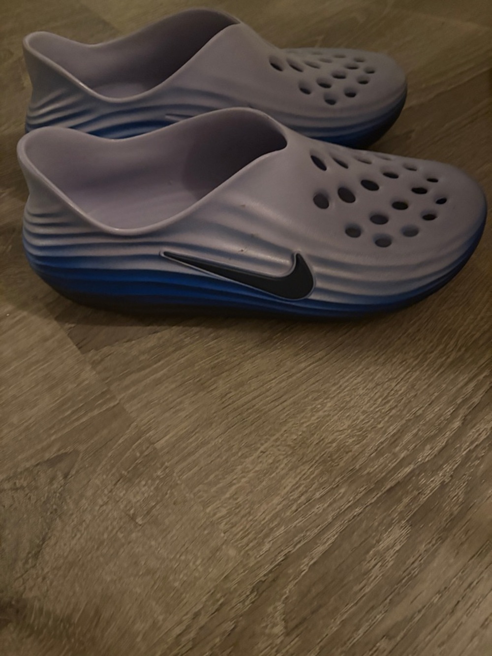 Nike Rejuven 8 Blue Slip-On Sandals - Picture 2 of 7